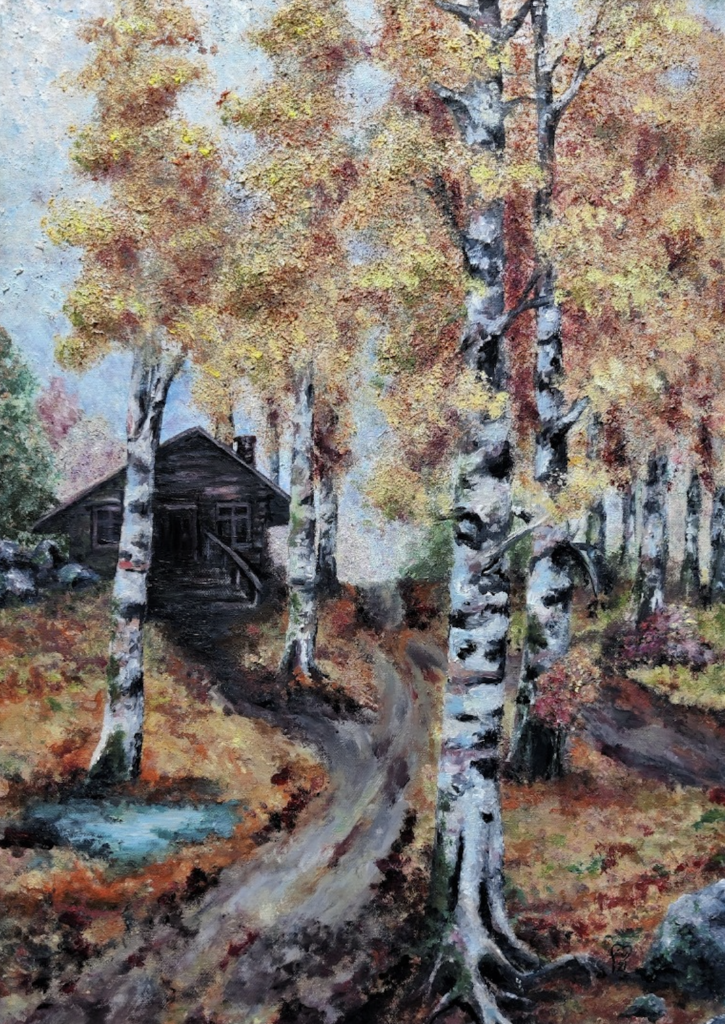 一幅秋季油画